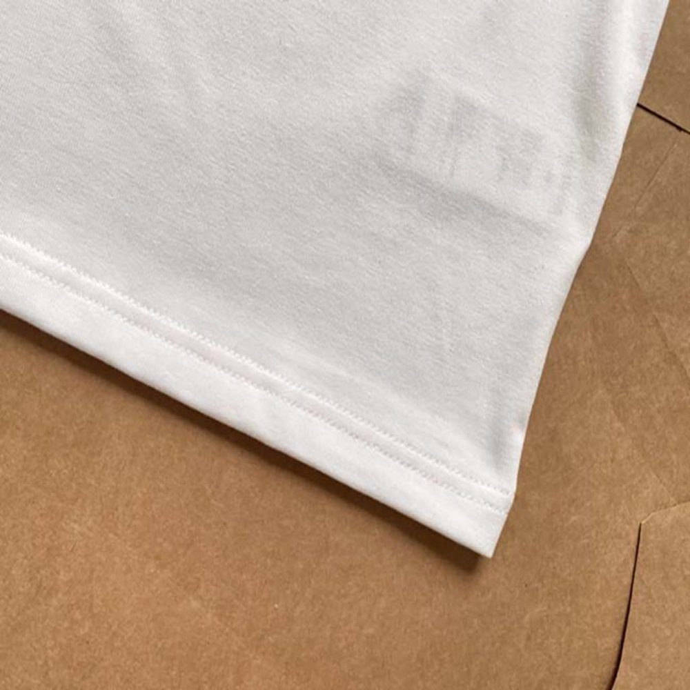 WELLDONE Logo Black & White Panel T-Shirt - White Short Sleeve - Picture 13 of 14
